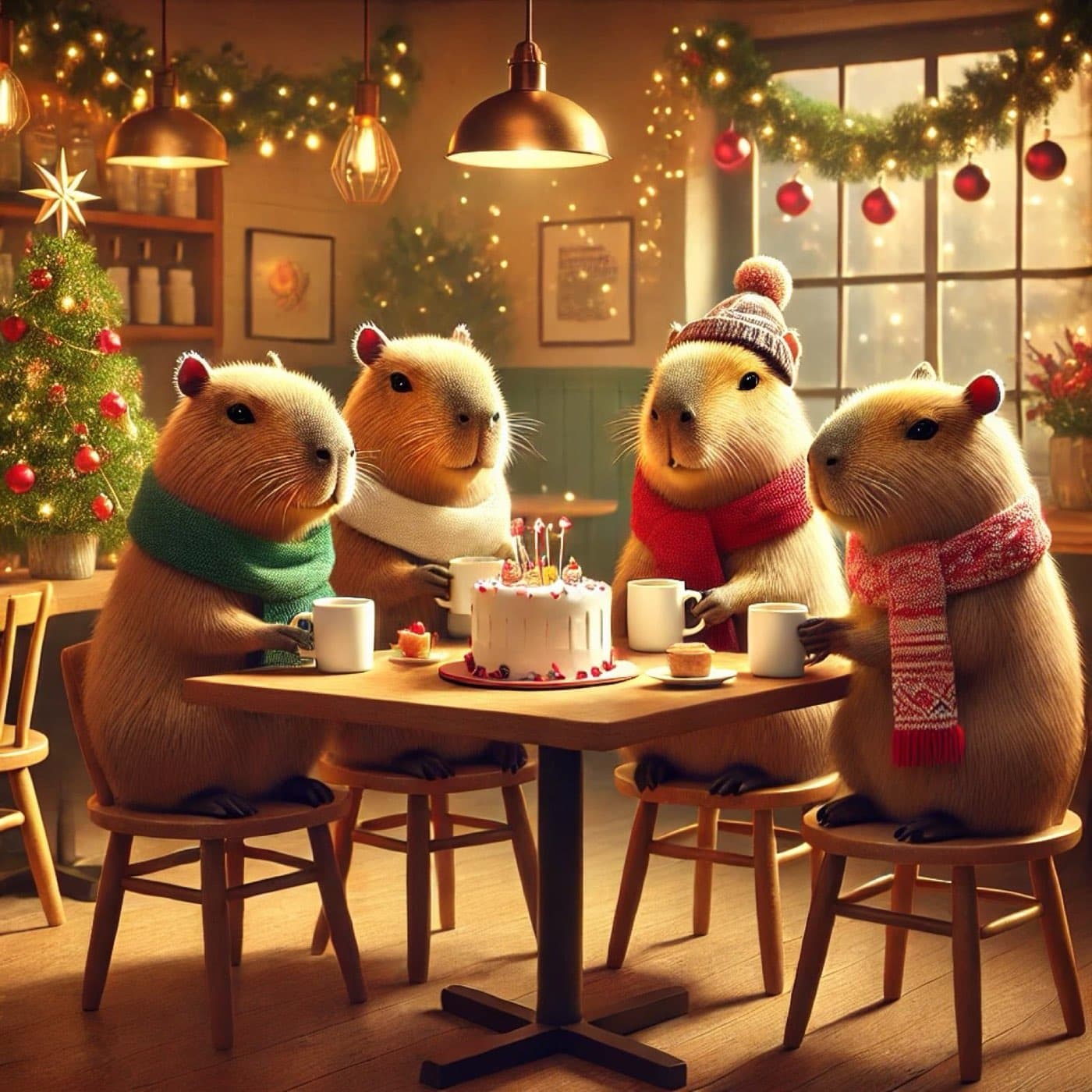 Staex Christmas coffee moment